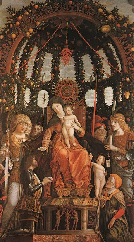 Andrea Mantegna Madonna of Victory Germany oil painting art